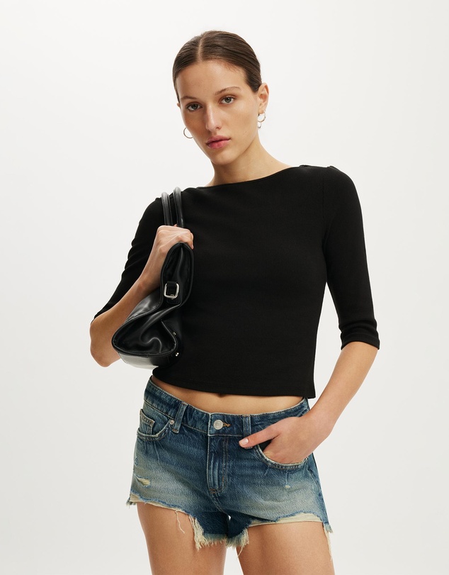 Cotton On - Saturday Denim Short