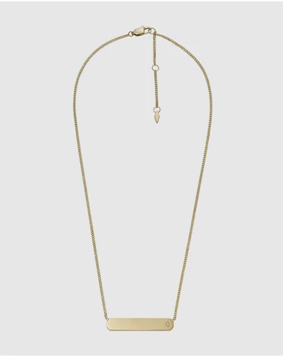 Fossil - Drew Gold-Tone Necklace