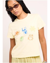 Subtitled - Vacation Beaded Baby Tee