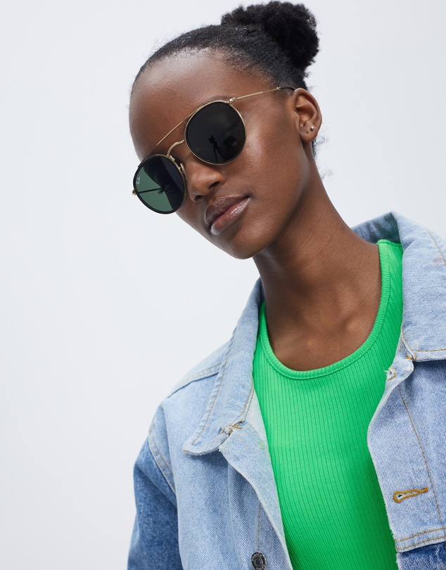 Ray-Ban - Round Double-Bridge Rb3647N