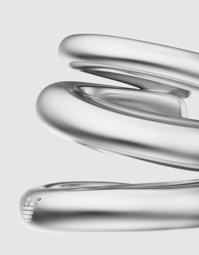 Emporio Armani - Silver Earring
