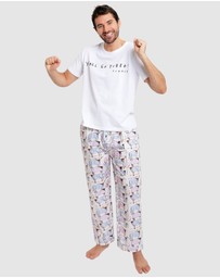 Sant And Abel - Men's Drawbertson Longhorns PJ Pants