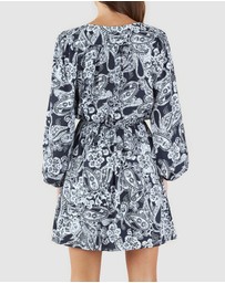 Amelius - Halena Boho Paisley Dress