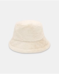 Morgan & Taylor - Carla Faux Fur Bucket Hat