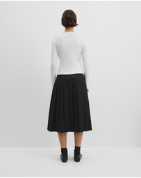 Country Road - Long Sleeve Button Through Top
