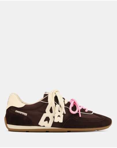 Brown Suede/Nylon