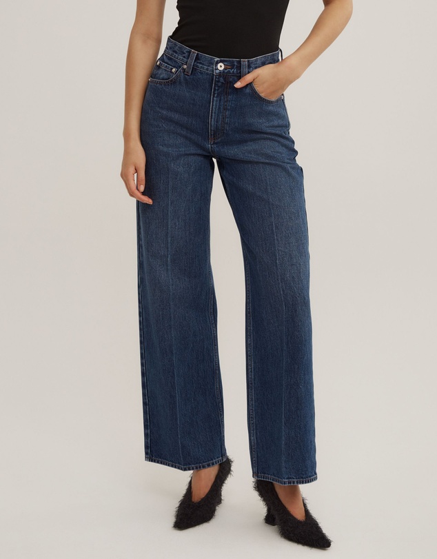 Witchery - Wide Leg Crease Jeans