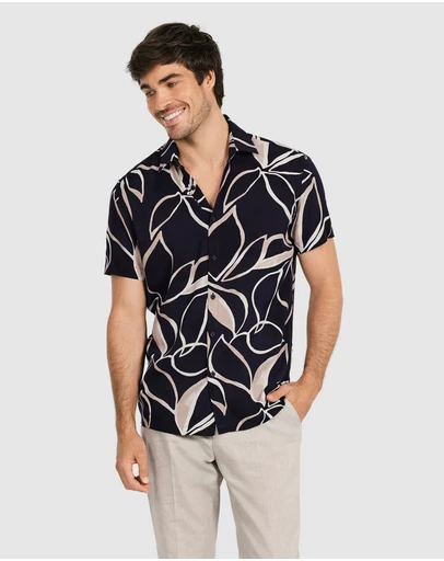 Tarocash - Terzo Viscose Abstract Shirt
