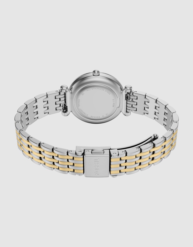 Fossil - Carlie Two Tone Analogue Watch