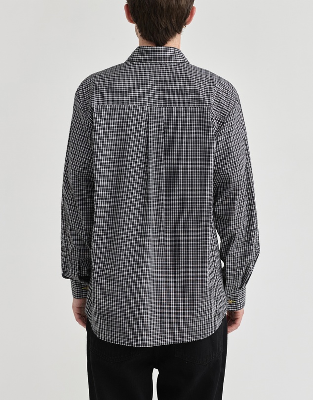 PSEUSHI - LS Plaid Shirt