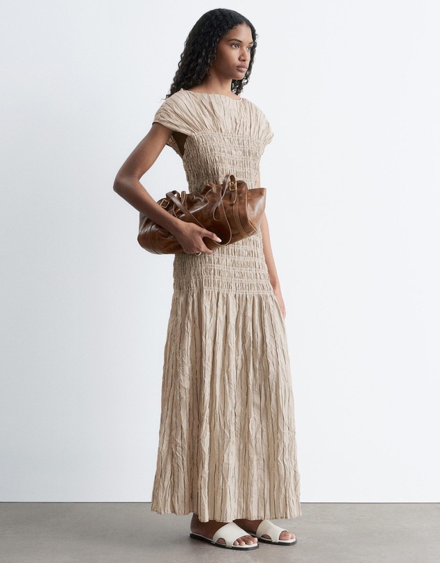 & Other Stories - Smocked Maxi Dress