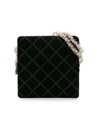Pre-Loved by Azura Reborn - Pre-Loved CC Tweed Chain Fantasy Crossbody