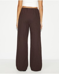 Dazie - Solvento Linen Blend Pants