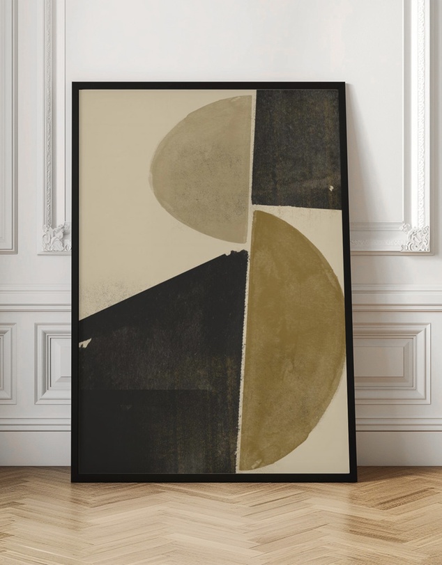 Olive et Oriel - Interaction Balance No.2 by The Miuus Studio Art Print
