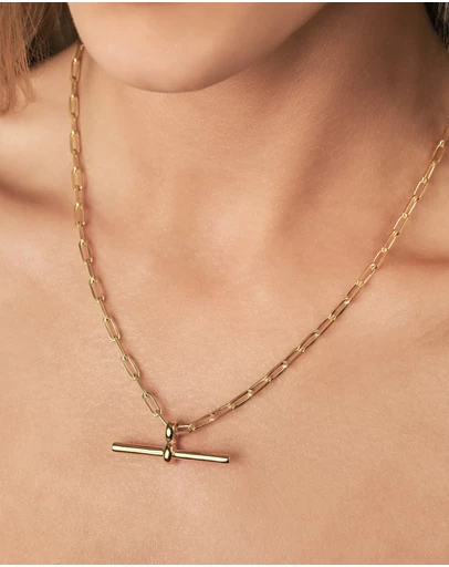Von Treskow - Clip Chain T-Bar Necklace