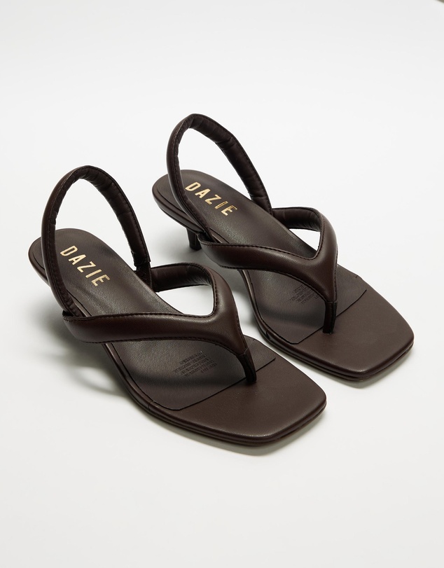 Dazie - Frankie Kitten Heel Thongs