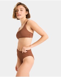Roxy - Womens Rib Roxy Love Bikini Bottom