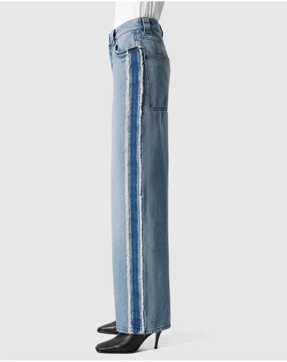 & Other Stories - Fringed Wide-Leg Jeans
