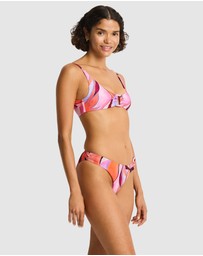 Sea Level Australia - Neon Wave Sporty Mid Ring Pant