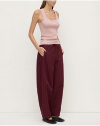 Assembly Label - Robyn Scoop Neck Rib Tank
