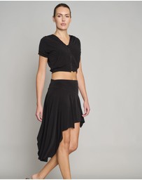 Love and Nostalgia - Cheap and Chic Asymmetrical Skirt