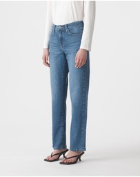 Outland Denim - Elise Mid Straight Jean 31