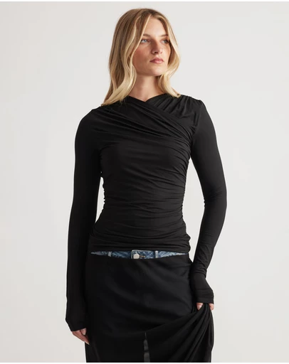 Decjuba - Maxine Crossover LS Top