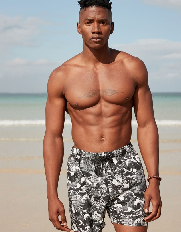 NEXT - Printed Swim Short