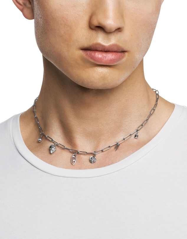 Diesel - Silver-Tone Necklace