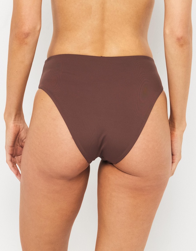 AERE - Kalani Mid Waist Bikini Bottom