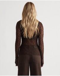 Decjuba - Amber Lace LS Top
