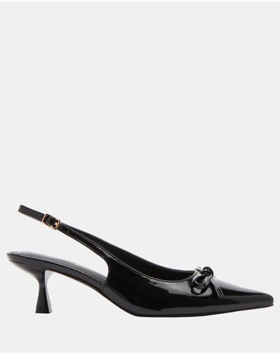 Steve Madden - Vogue Black Patent Heels