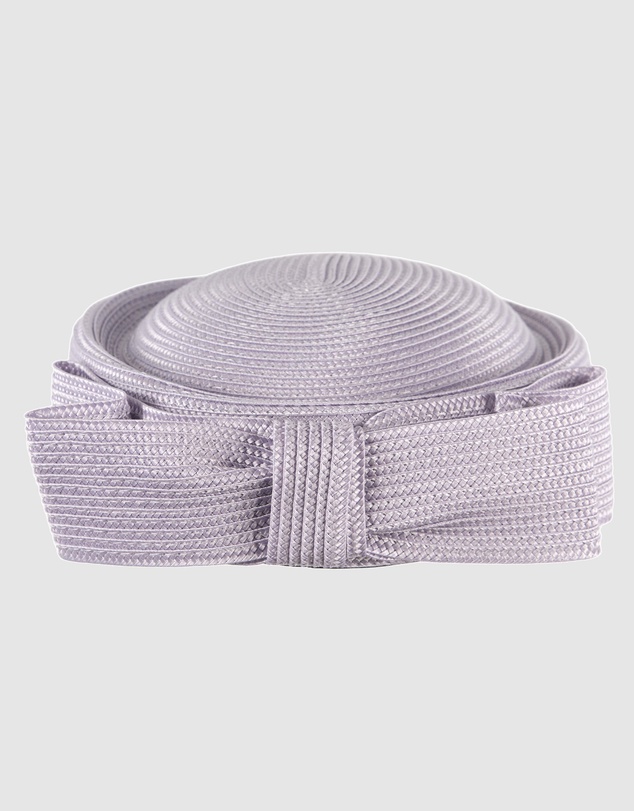 Max Alexander - Lilac Braid Pillbox Hat