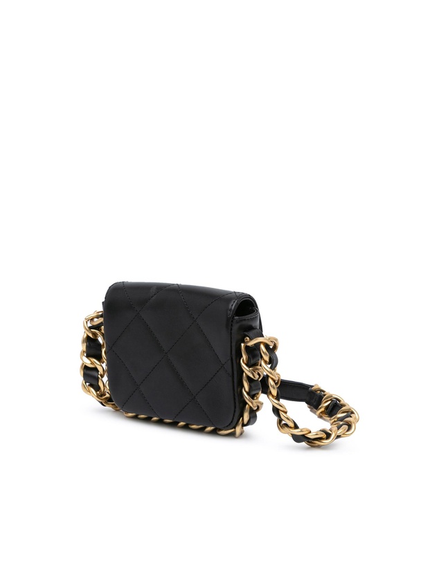 Pre-Loved by Azura Reborn - Pre-Loved Mini Quilted Calfskin Framing Chain Flap