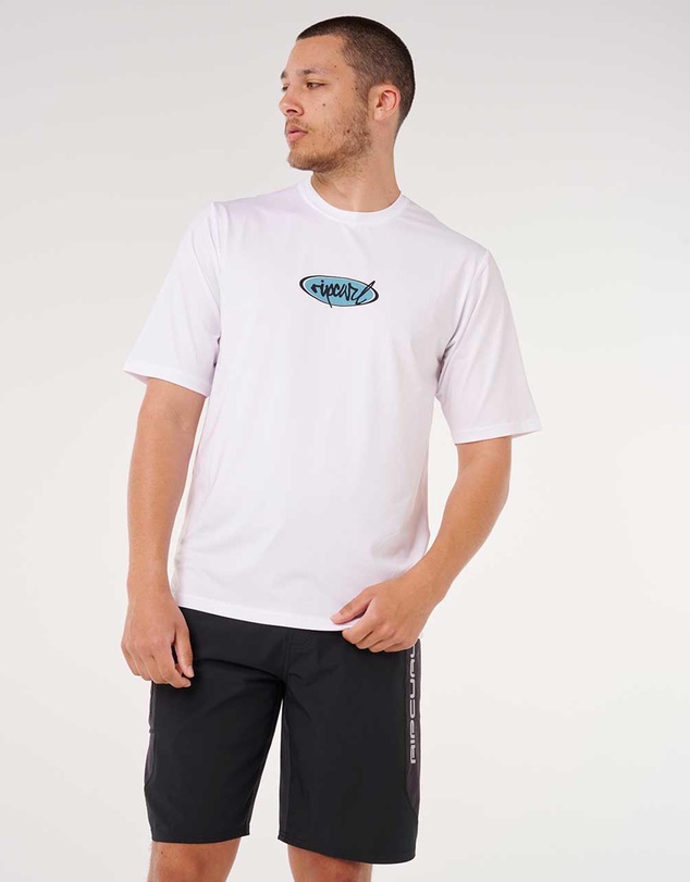Rip Curl - Rip Script UPF Short Sleeve Rash Vest