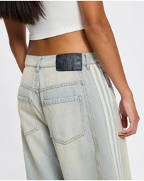 adidas Originals - Adilenium Barrel Leg Denim Pants