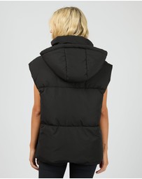 All About Eve - Elevate Puffer Vest Black