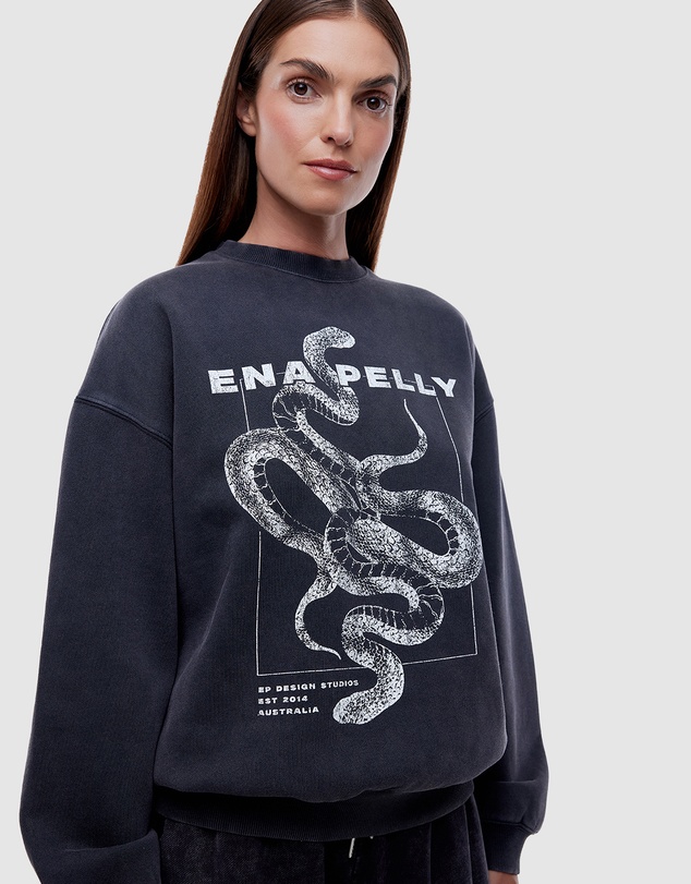 ENA PELLY - Vintage Snake Sweatshirt