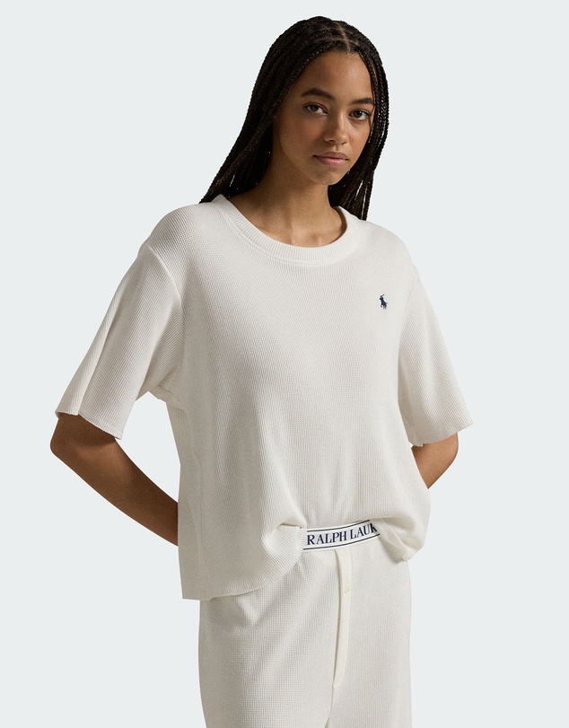 Polo Ralph Lauren - Club Waffle Short Sleeve Cotton Pyjama Set