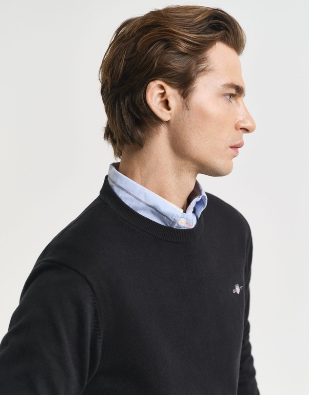 Gant - Classic Cotton Crew Neck Sweater