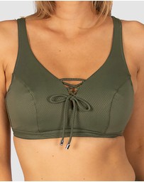 Baku Swimwear - Rococco E/F/G Cup Lace Bikini Bra Top