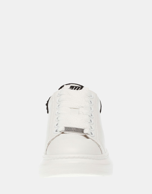 Steve Madden - Gaze-R White/Black Sneakers