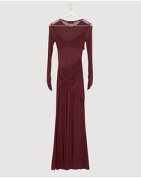 Revibe - Repaired MISHA Abelia Mesh Dress - AU 6