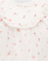 Purebaby - Rosebud Romper - Babies-Kids