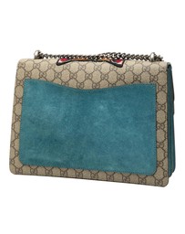 Pre-Loved by Azura Reborn - Pre-Loved Medium GG Supreme Embroidered Angry Cat Dionysus Shoulder Bag