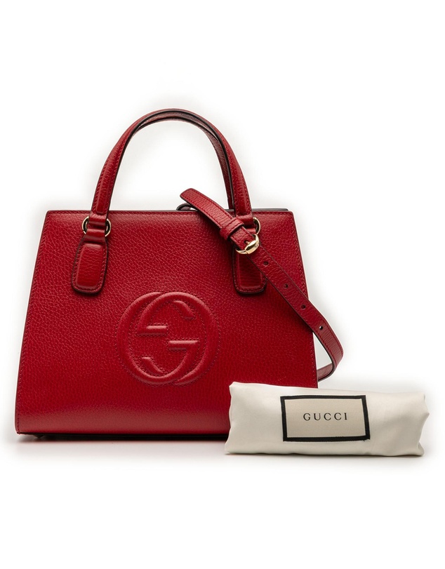 Pre-Loved by Azura Reborn - Pre-Loved Medium Dollar Calf Soho Top Handle Convertible Tote