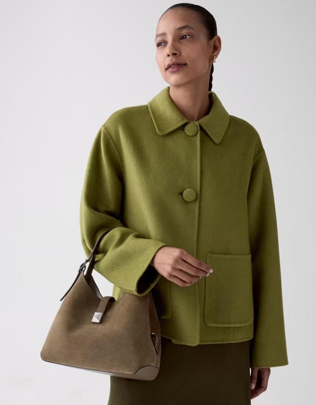 Kate Spade - Deco Pebbled Leather And Suede Crossbody Tote