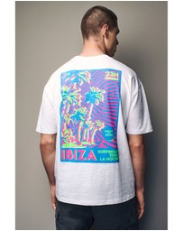 NEXT - Back Print Beach Graphic T-Shirt