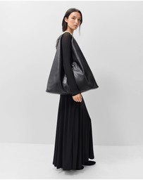 UNISON - Ruched Mesh Long Sleeve Dress