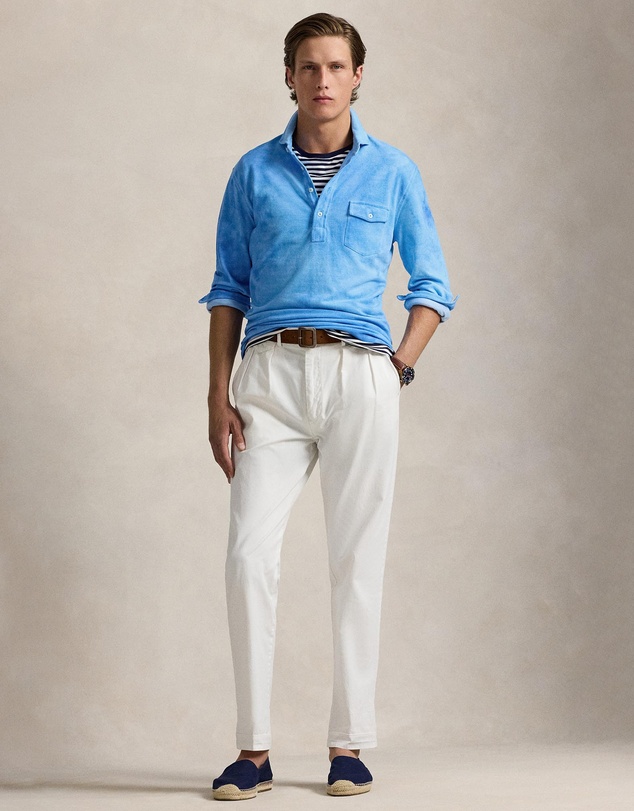 Polo Ralph Lauren - Garment-Dyed Mesh Polo Shirt